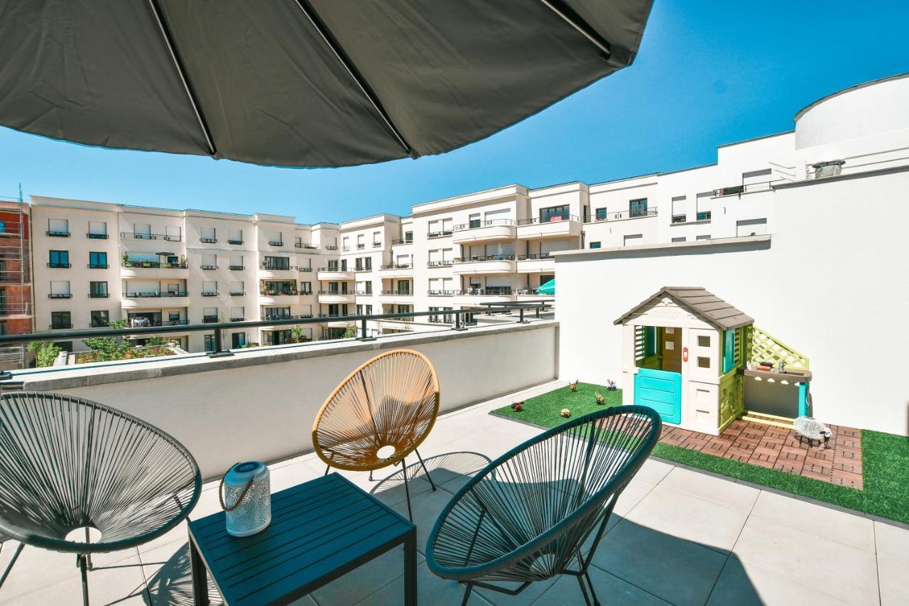 Perfect For Disney, Game Room, Rooftop, Parking Chessy  Buitenkant foto